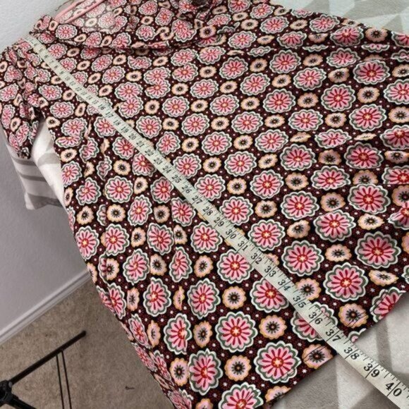 BODEN Fixed Wrap Jersey Dress Floral Daisy size 14R - Picture 8 of 8